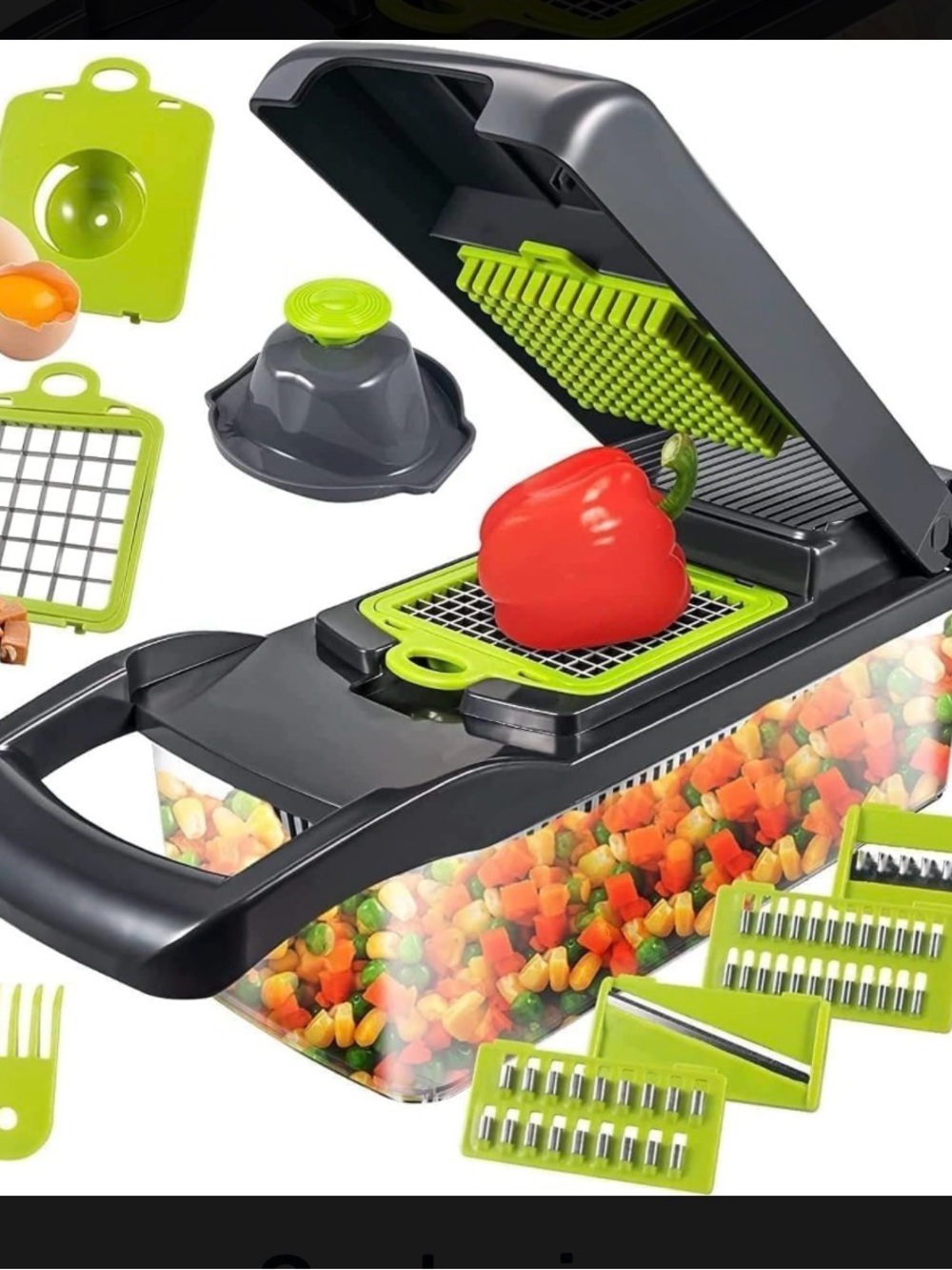 12-in-1 Vegetable Chopper Mandoline Slicer Kitchen Gadget as seen on Tik Tok